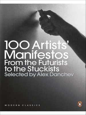cover image of 100 Artists' Manifestos